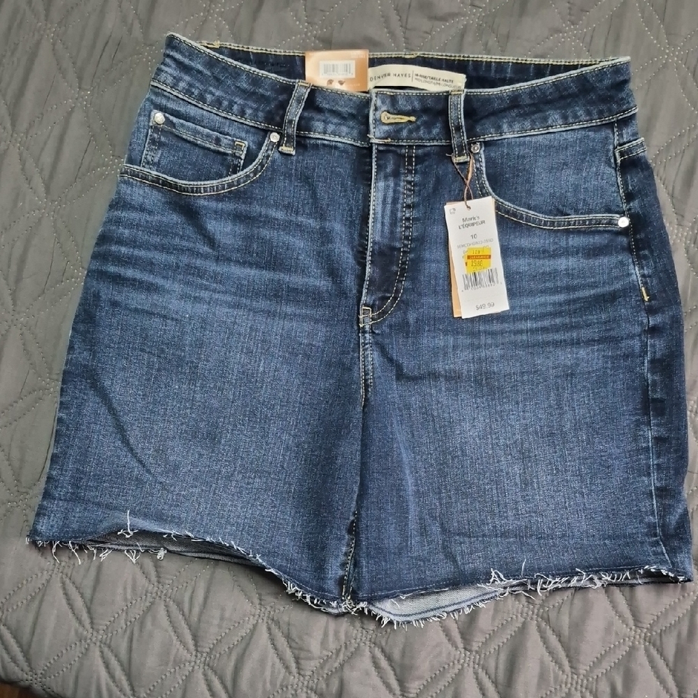 Denver Hayes Denim Blue Women's Shorts